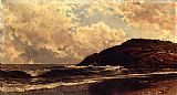 Alfred Thompson Bricher Seascape Coast of Maine painting